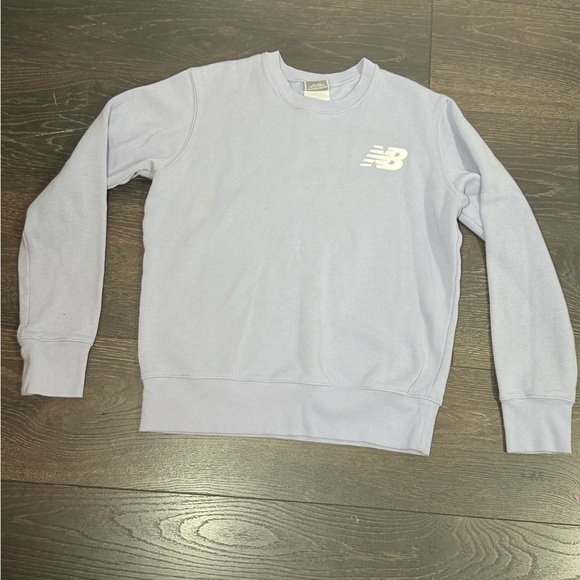 New Balance Men's Lavender Crewneck Sweater - Picture 1 of 3